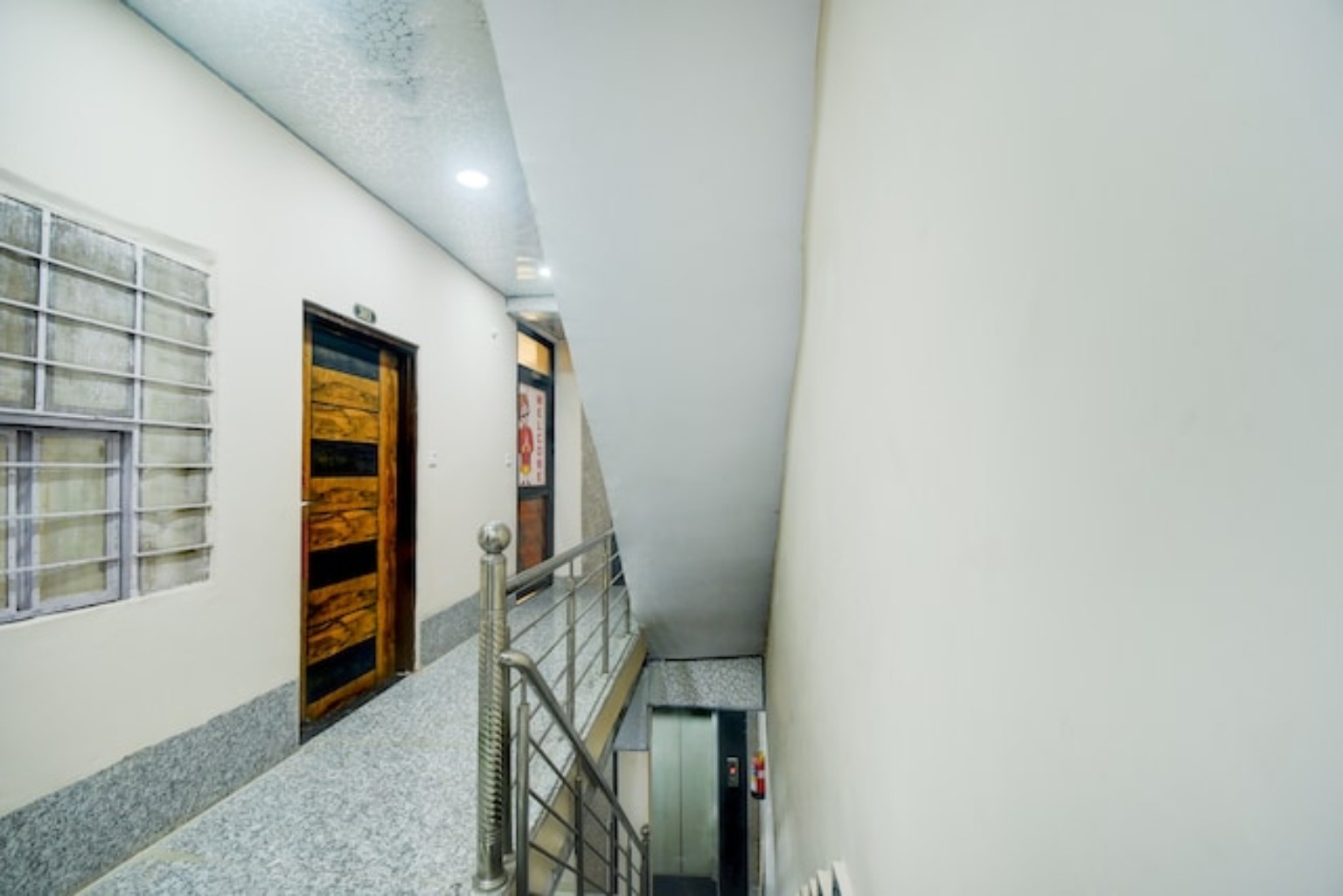 Hotel corridor