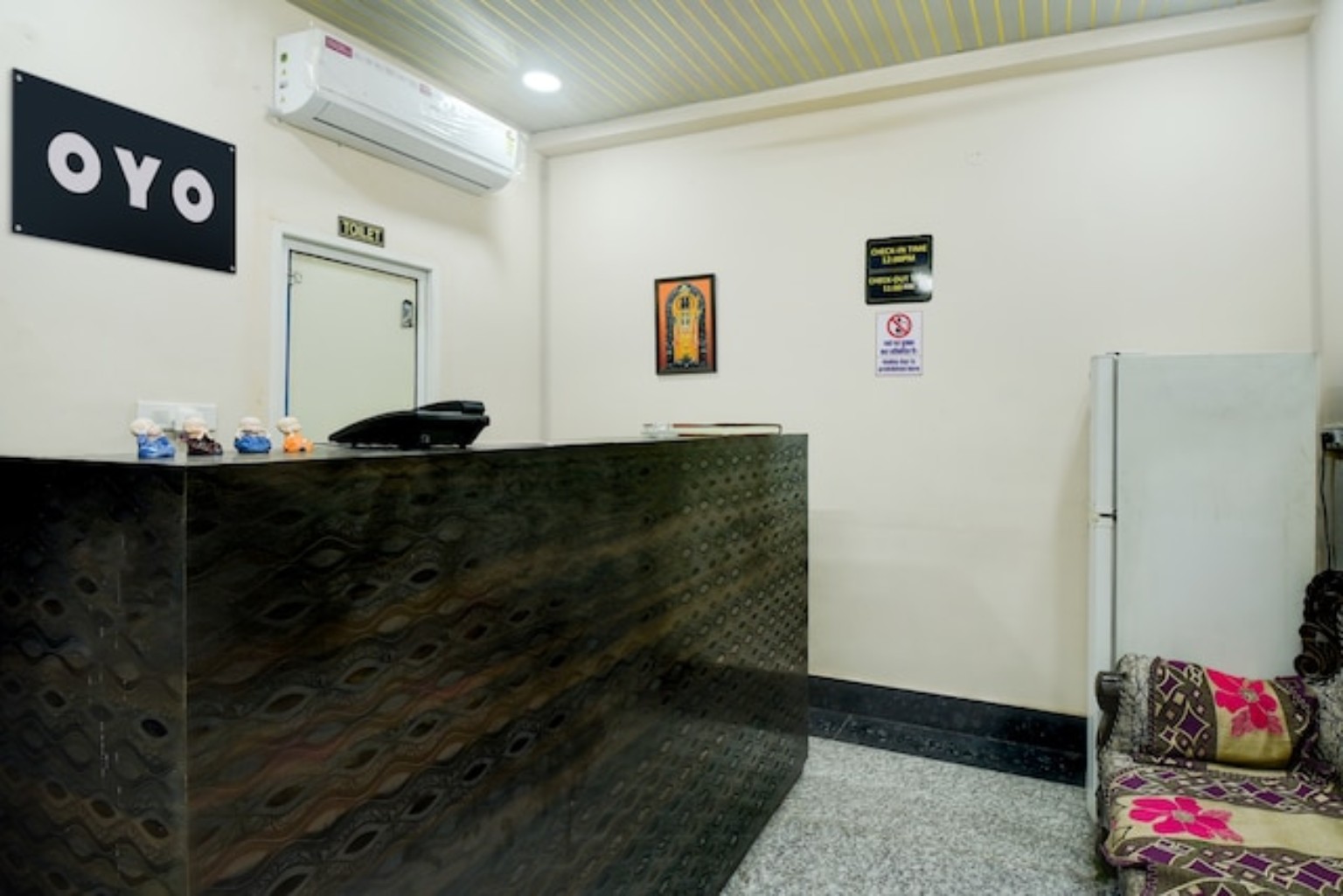 Hotel reception